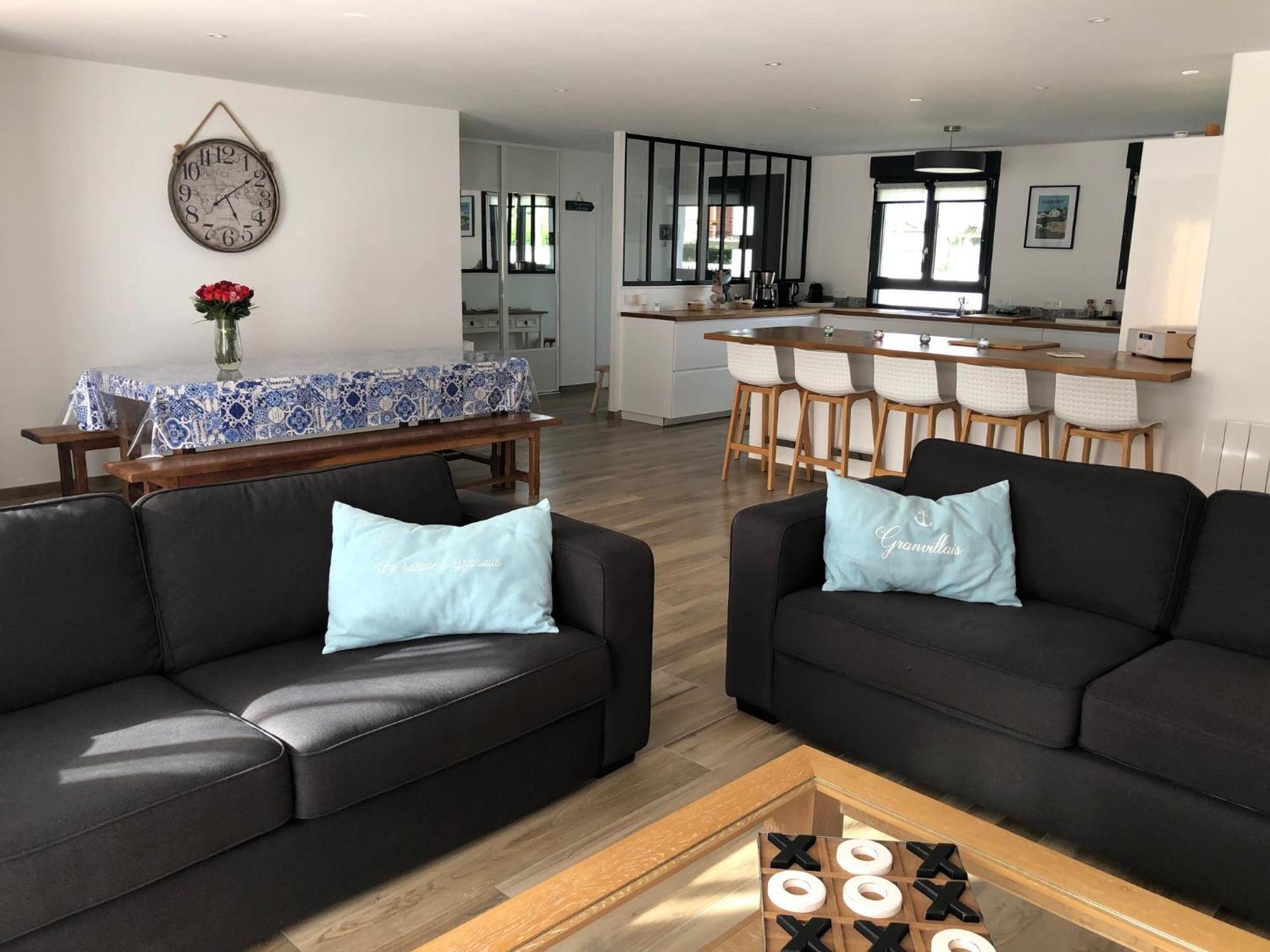 Maison Proximite Golf Et Plage De Breville Sur Mer Екстериор снимка
